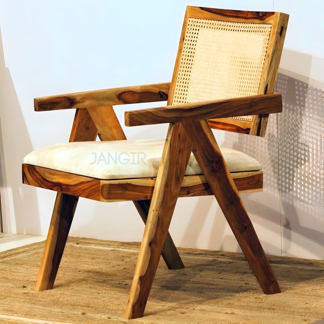 Wicker wooden chair sale