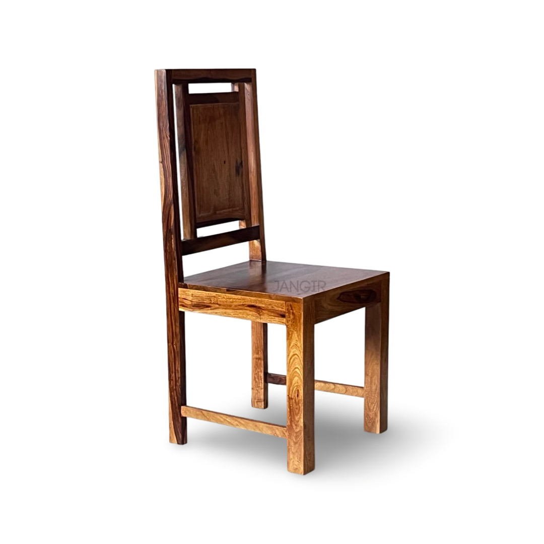 Transform your dining room with Diamond Solid Wood Dining Chair, made from Sheesham wood. Shop durable and comfortable dining chair near you in Bangalore!