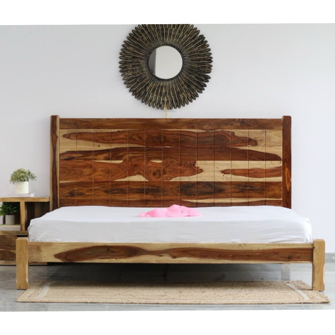 Discover the perfect blend of elegance and functionality with our Customised Bed made with Sheesham wood. find this custom bed near you in Bangalore.