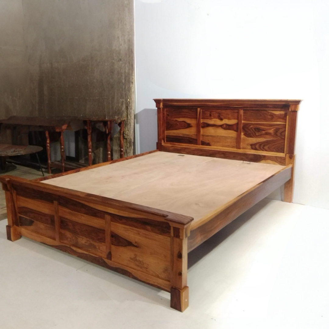 Discover the perfect blend of elegance and functionality with our Customised Bed made with Sheesham wood. find this custom bed near you in Bangalore.